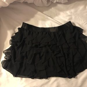 Black skirt